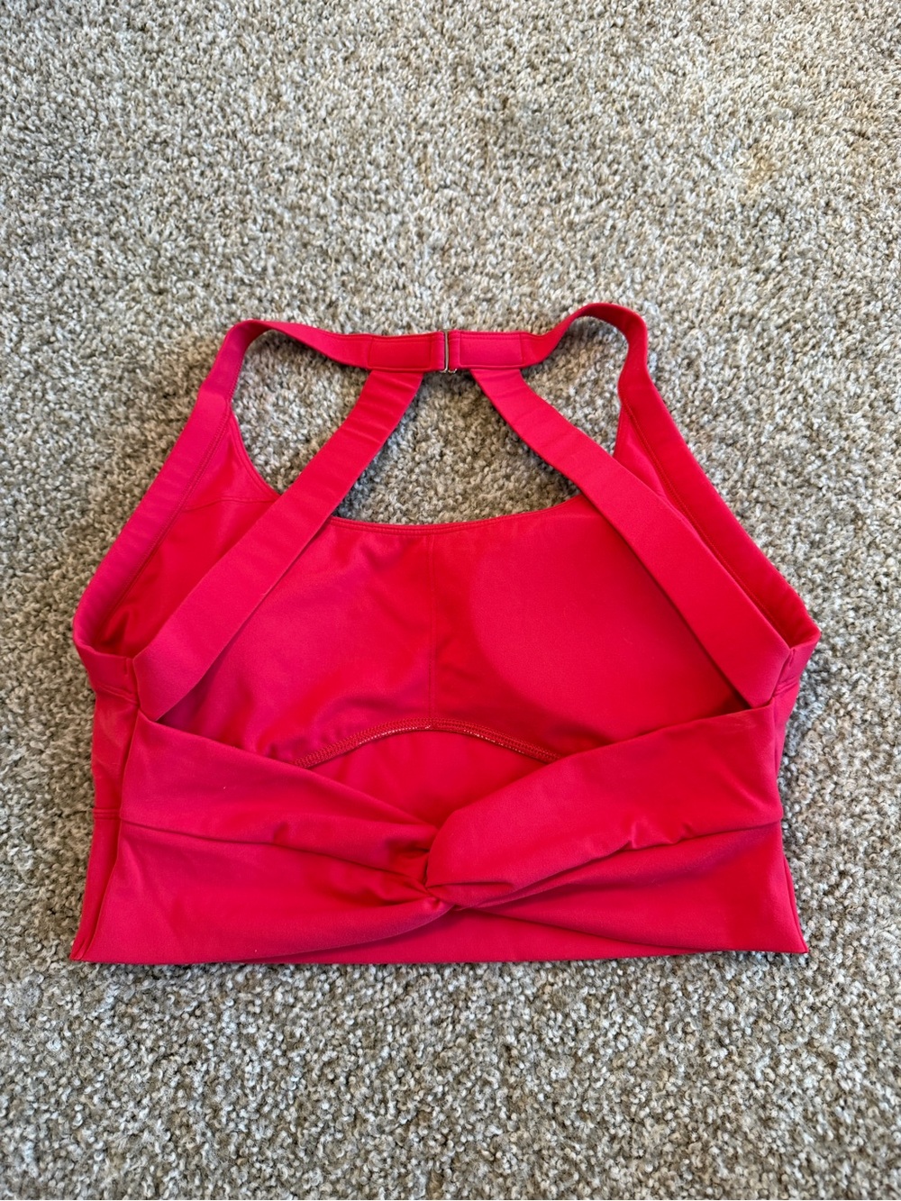 Halara Backless Twisted Sports Bra Size Medium Athleisure